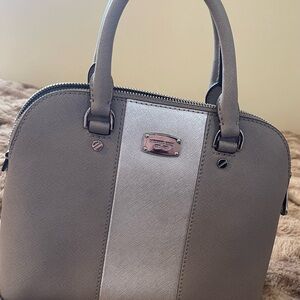 MICHAEL Michael Kors Elegant Gray Satchel